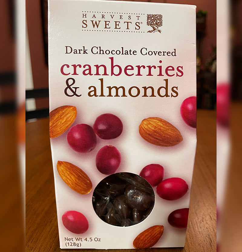 Dark Chocolat Covered Cranberries & Almonds