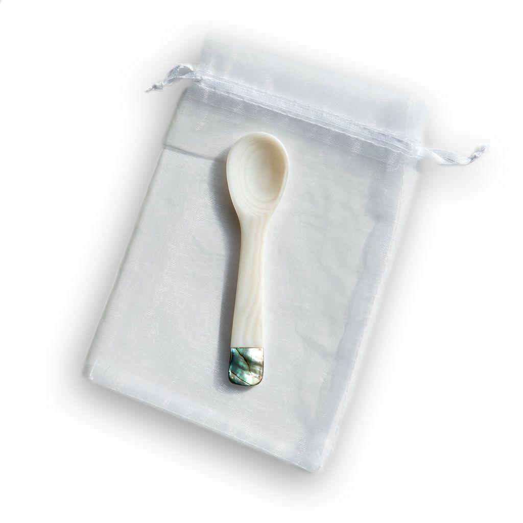 Mother of Pearl Spoon w/ Abalone